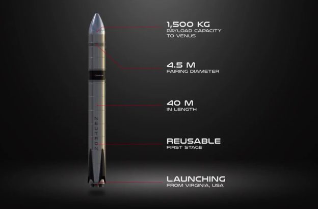  Rocket Lab計畫研發的大型可重複利用火箭Neutron