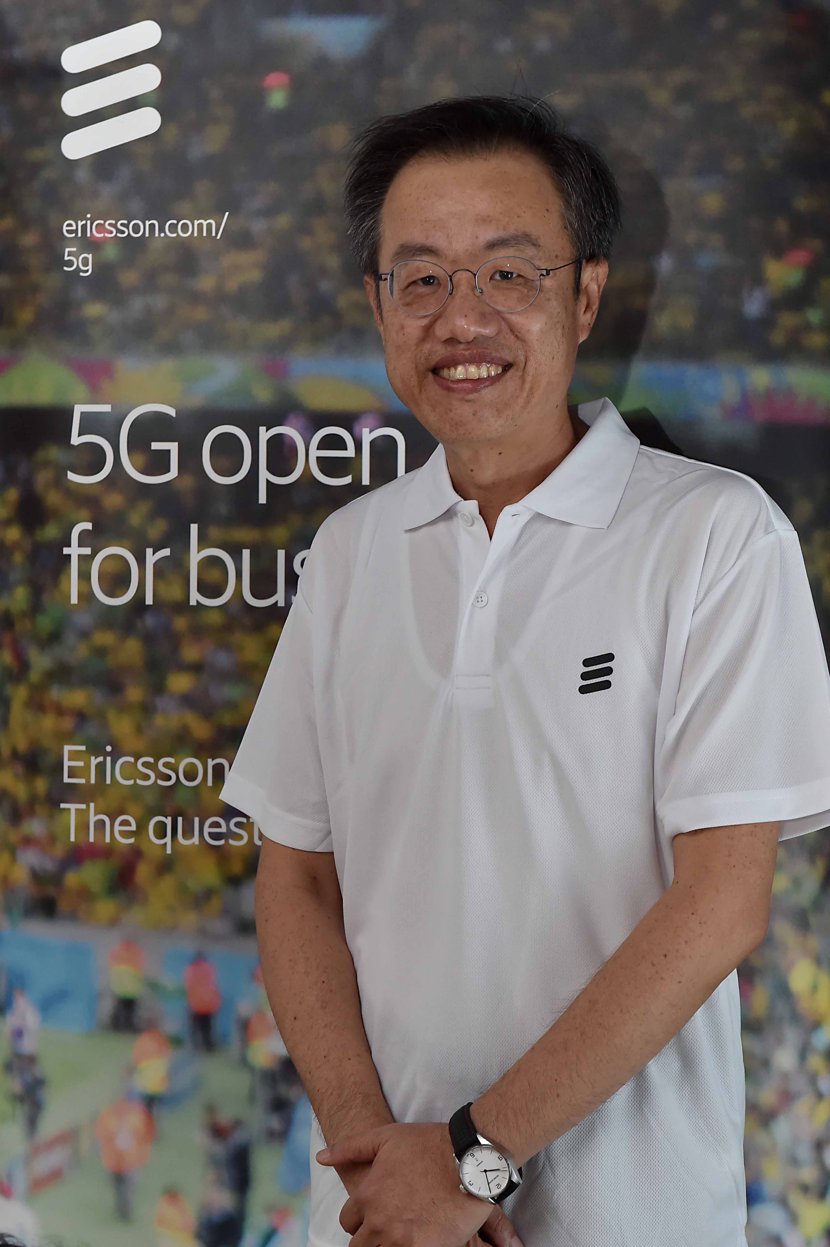 圖二、台灣愛立信技術長姚旦分享，未來5G低時延通訊技術不只應用在消費者服務，也會為企業和公共機構提供更多新的應用