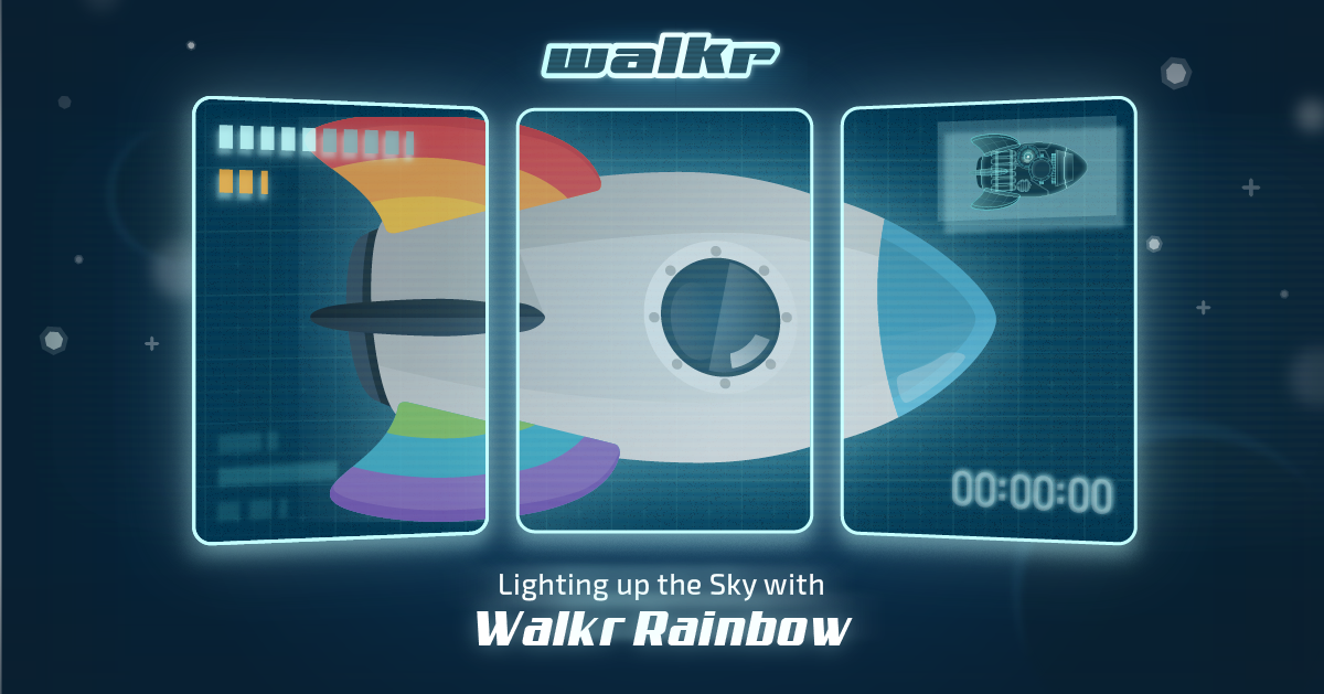 《Walkr》搭上彩虹太空船，展開銀河冒險