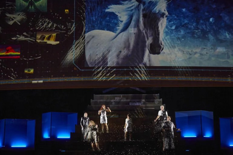 AI歌聲與配樂與人聲共演及AI生成的馬
